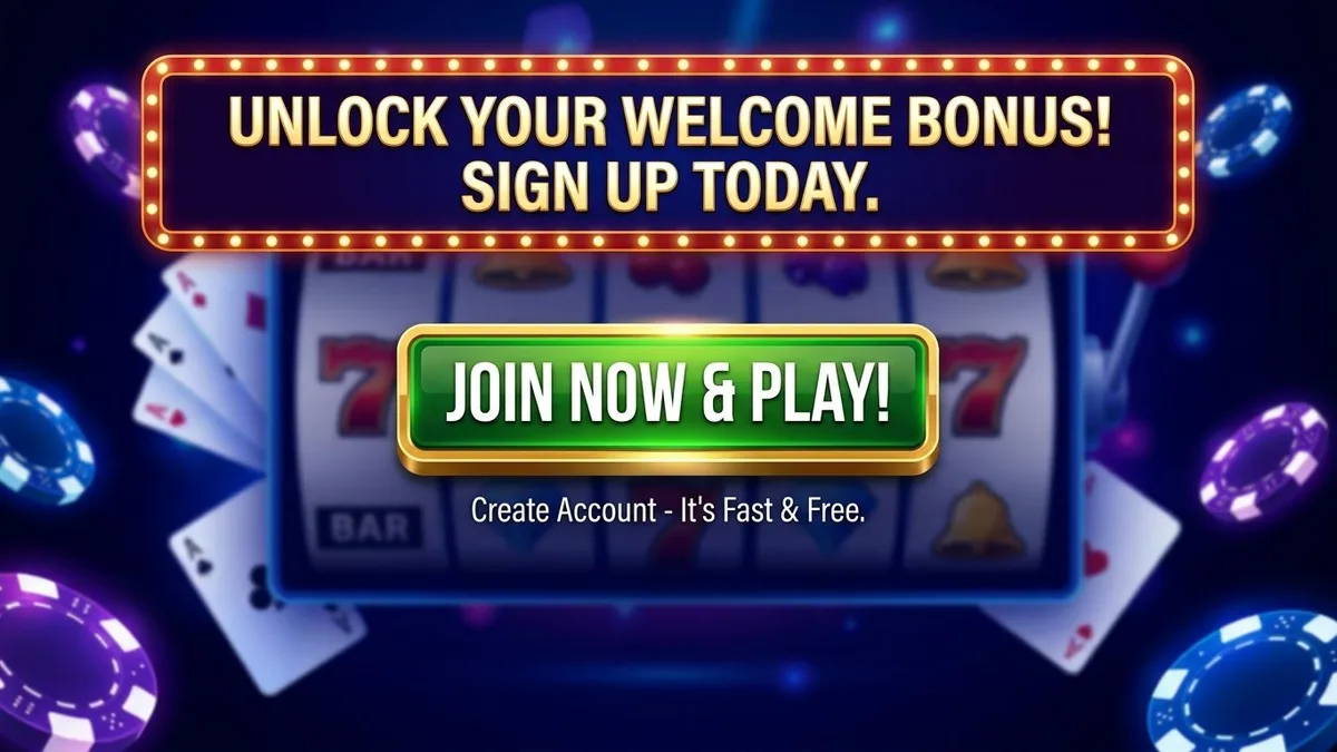 Sign up with bonus